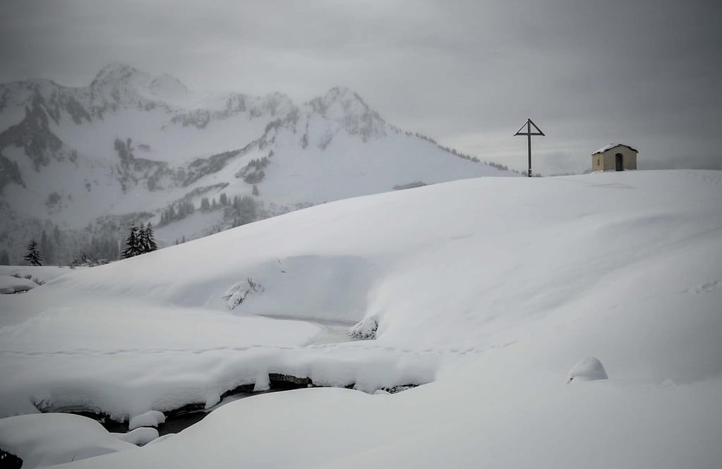 Winterliche Genusswanderung im Bregenzerwald. Foto: Oliver Abraham