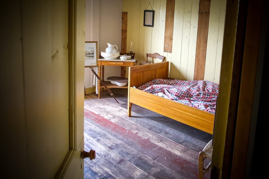 Das Originalzimmer des Malers Vincent van Gogh in der Provinz Drenthe. Foto: Mario Vedder