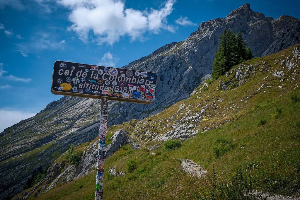 Einer der ersten Pässe: der Col de la Colombiere. Foto: Mario Vedder