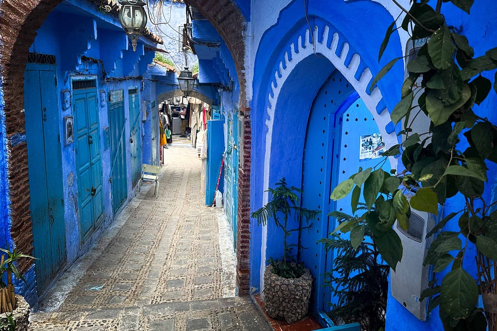 Chefchaouen – Die blaue Stadt Marokkos. Foto: Mario Vedder