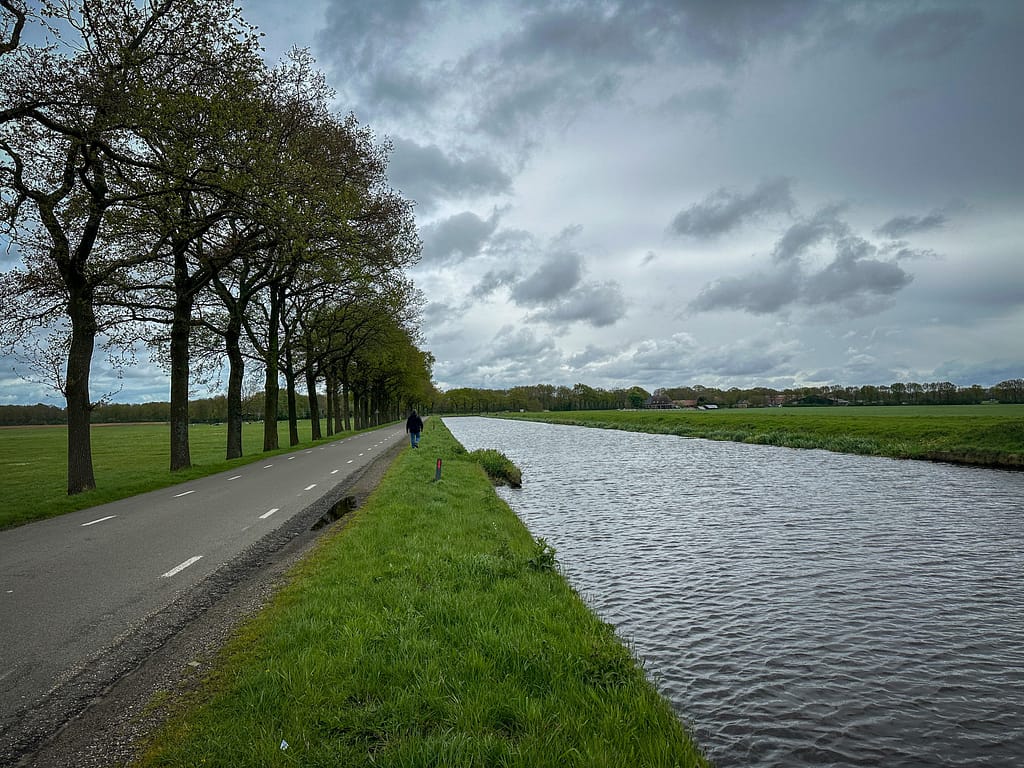 Noch heute prägen Wasserstraßen die Provinz Drenthe. Foto: Mario Vedder