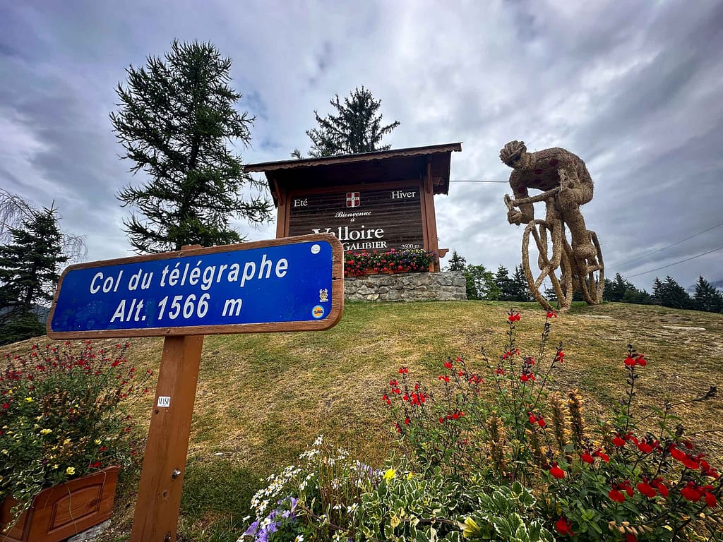 Der Col du telegraphe ist häufig Teil der Tour de France. Foto: Mario Vedder