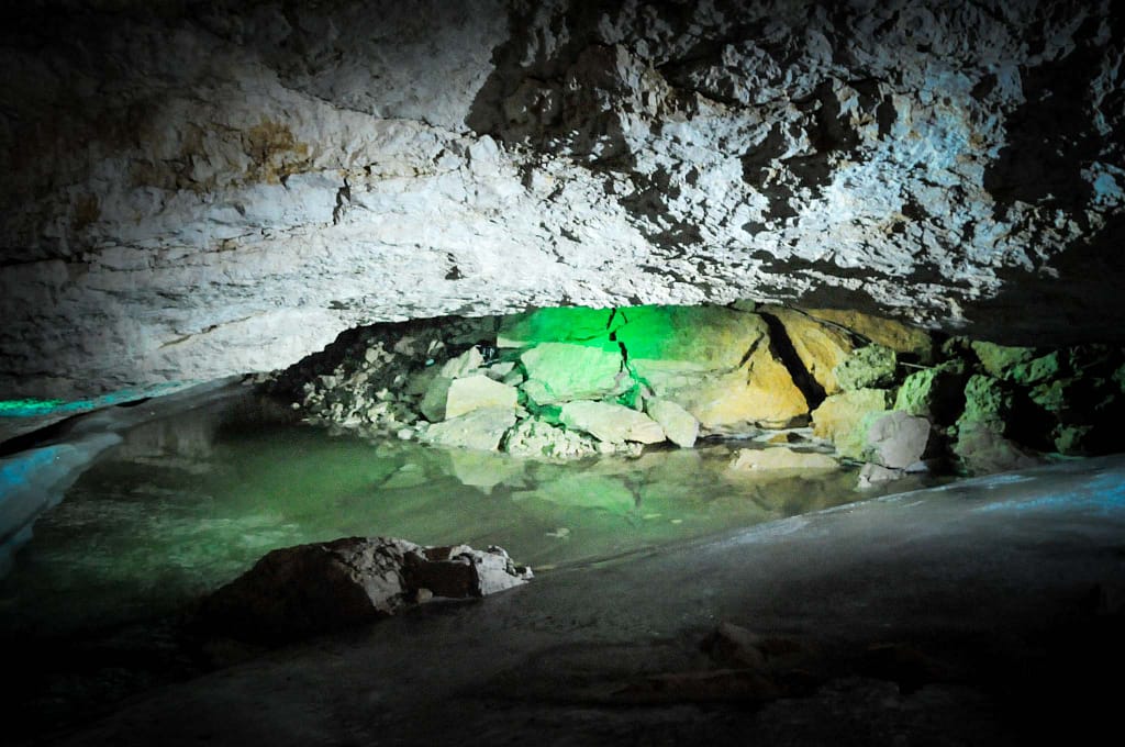 Licht und Eis - eine Wunderwelt. Foto: Oliver Abraham
