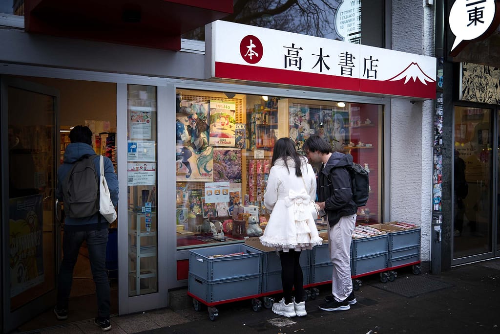 „Little Tokyo“ mitten in Düsseldorf in der Immermannstrasse. Foto: Mario Vedder