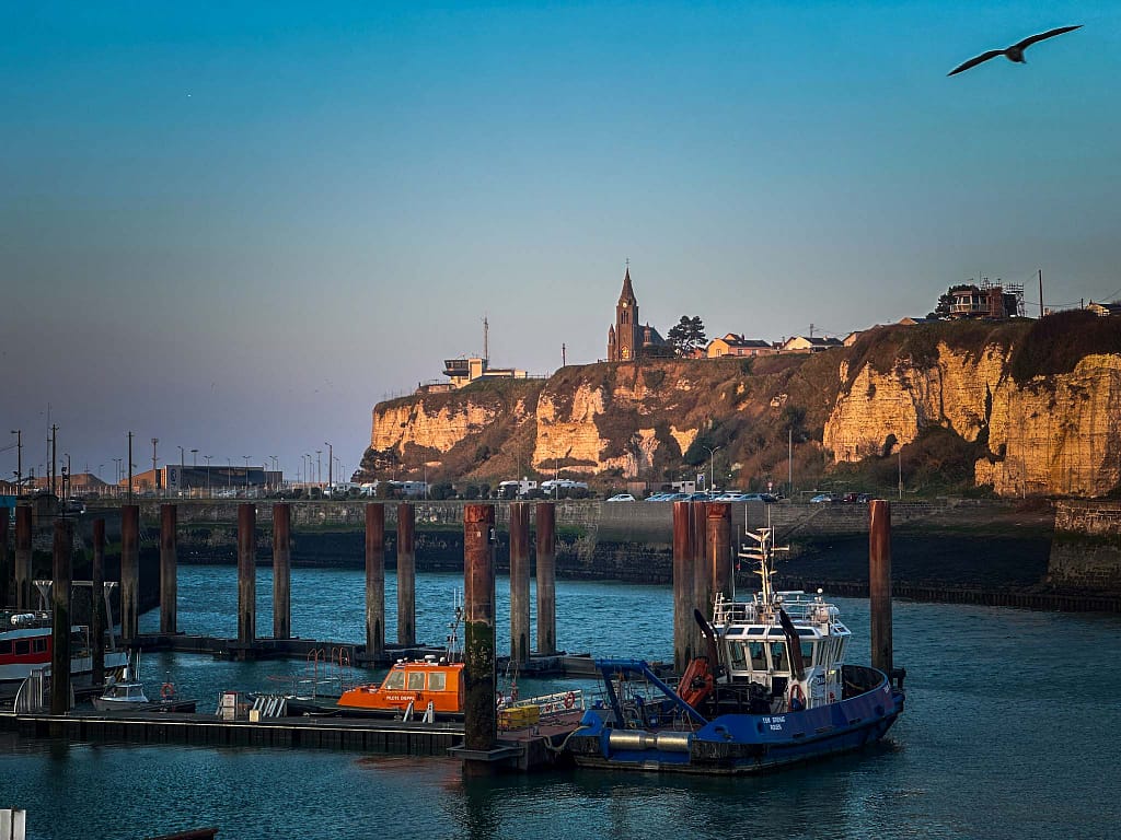 Abendlicht in Dieppe. Foto: Mario Vedder