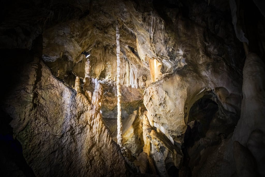 Atta-Höhle im Sauerland: Märchenhafte Tropfsteinwelt unter den Bergen 4 Die Atta-Höhle in Attendorn. Foto: Mario Vedder
