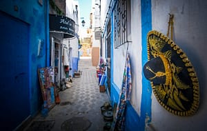 Asilah, Marokko: Die Kunst, durch Kunst eine Stadt wiederzubeleben – Vision am Atlantik 18 Die lebendingen Mauern der Medina. Foto: Mario Vedder