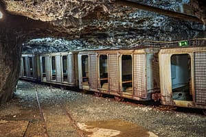 Gruben-Light-Dinner Ramsbeck: Fine Dining tief unter dem Sauerland 3 Grubendinner im stillgelegten Stollen des Besucherbergwerks Ramsbeck. Foto: Mario Vedder