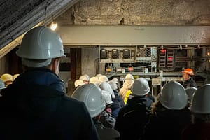Gruben-Light-Dinner Ramsbeck: Fine Dining tief unter dem Sauerland 7 Grubendinner im stillgelegten Stollen des Besucherbergwerks Ramsbeck. Foto: Mario Vedder