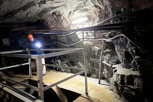 Gruben-Light-Dinner Ramsbeck: Fine Dining tief unter dem Sauerland 5 Grubendinner im stillgelegten Stollen des Besucherbergwerks Ramsbeck. Foto: Mario Vedder