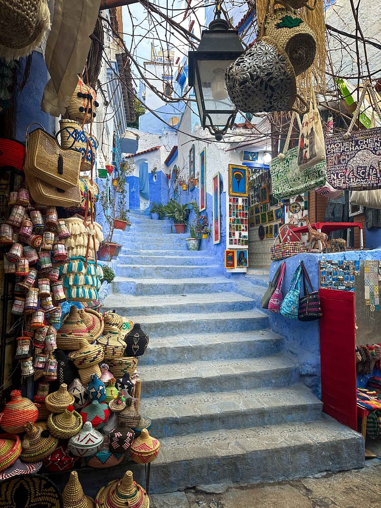 Chefchaouen – Die blaue Stadt Marokkos: Ein Märchen aus 1001 Nuancen Blau 10 Chefchaouen – Die blaue Stadt Marokkos. Foto: Mario Vedder
